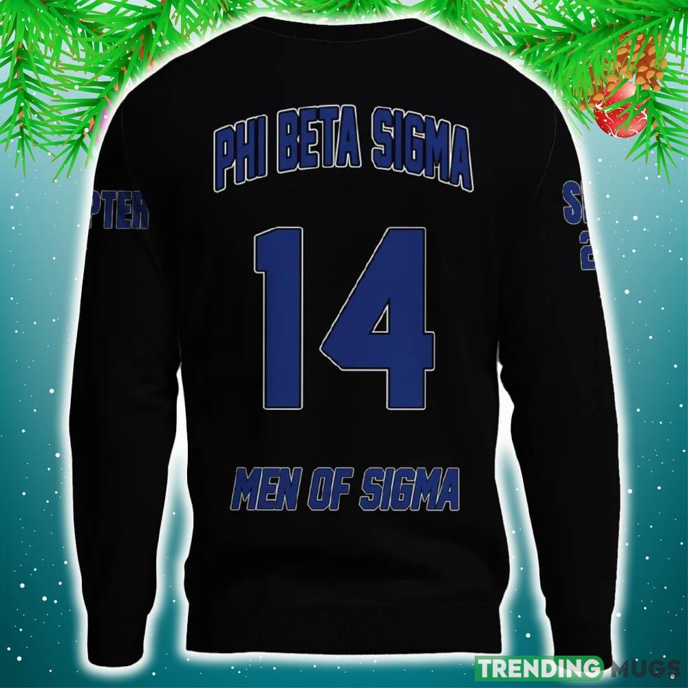Phi Beta Sigma Black 3D Sweater Community Personalized Logo For Men And Women Gift Christmas 3D Sweater Phi Beta Sigma Black 3D Sweater Community Personalized Logo For Men And Women Gift Christmas 3D Sweater