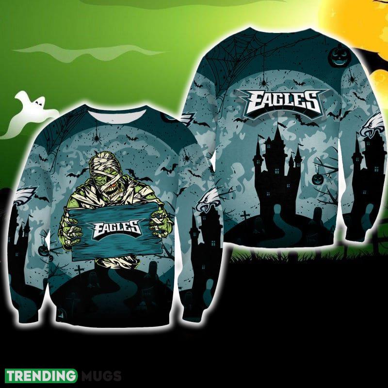 Philadelphia Eagles Halloween Mummy Comfort Ugly Sweater For Men And Women Gift Christmas - Philadelphia Eagles Halloween Mummy Comfort Ugly Sweater For Men And Women Gift Christmas Philadelphia Eagles Halloween Mummy Comfort Ugly Sweater For Men And Women Gift Christmas - Philadelphia Eagles Halloween Mummy Comfort Ugly Sweater For Men And Women Gift Christmas