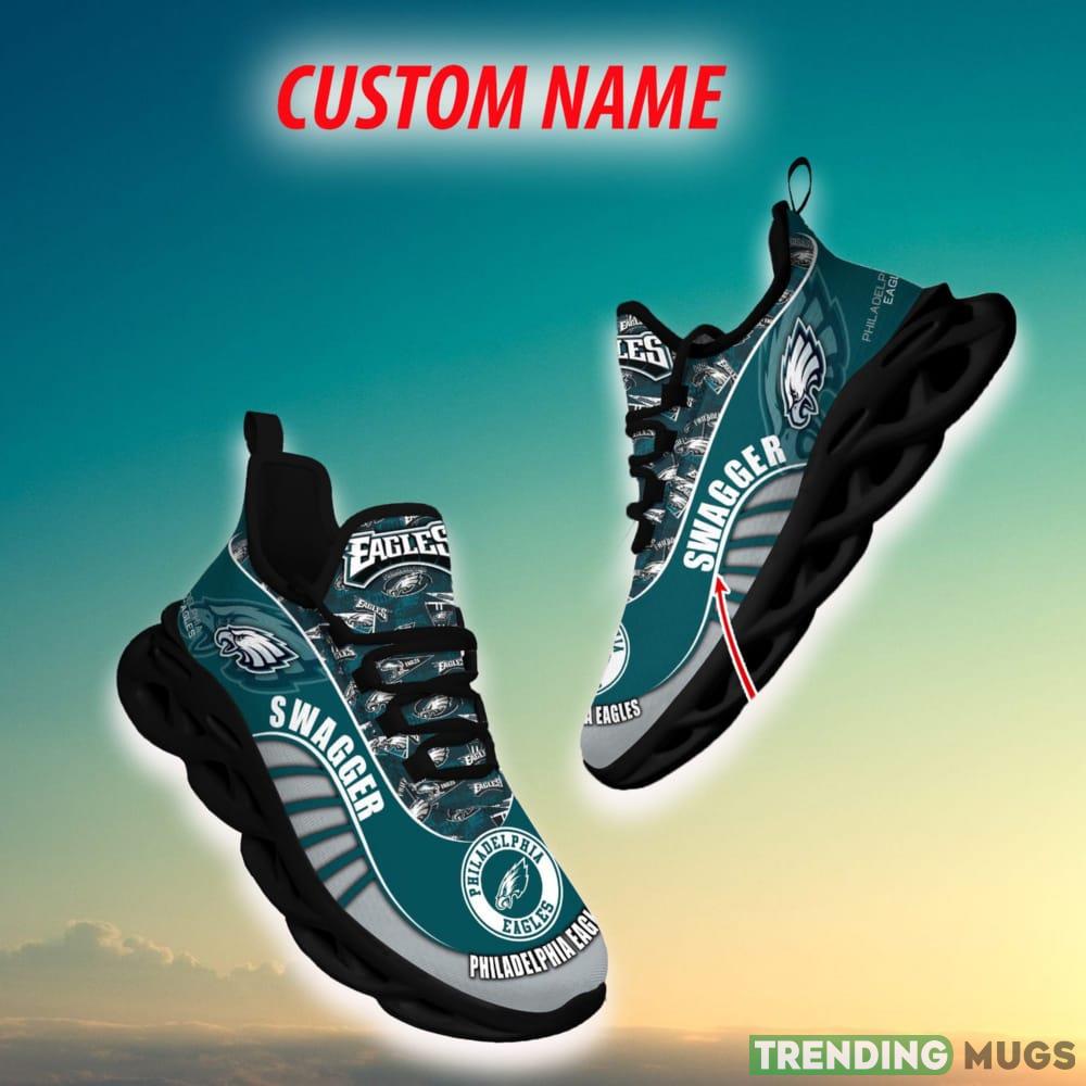 Philadelphia Eagles NFL Pop Personalized Chunky Shoes Fans Gift Max Soul Sneakers New For Men And Women - Philadelphia Eagles NFL Max Soul Shoes Custom Name Photo 1 Philadelphia Eagles NFL Pop Personalized Chunky Shoes Fans Gift Max Soul Sneakers New For Men And Women - Philadelphia Eagles NFL Max Soul Shoes Custom Name Photo 1