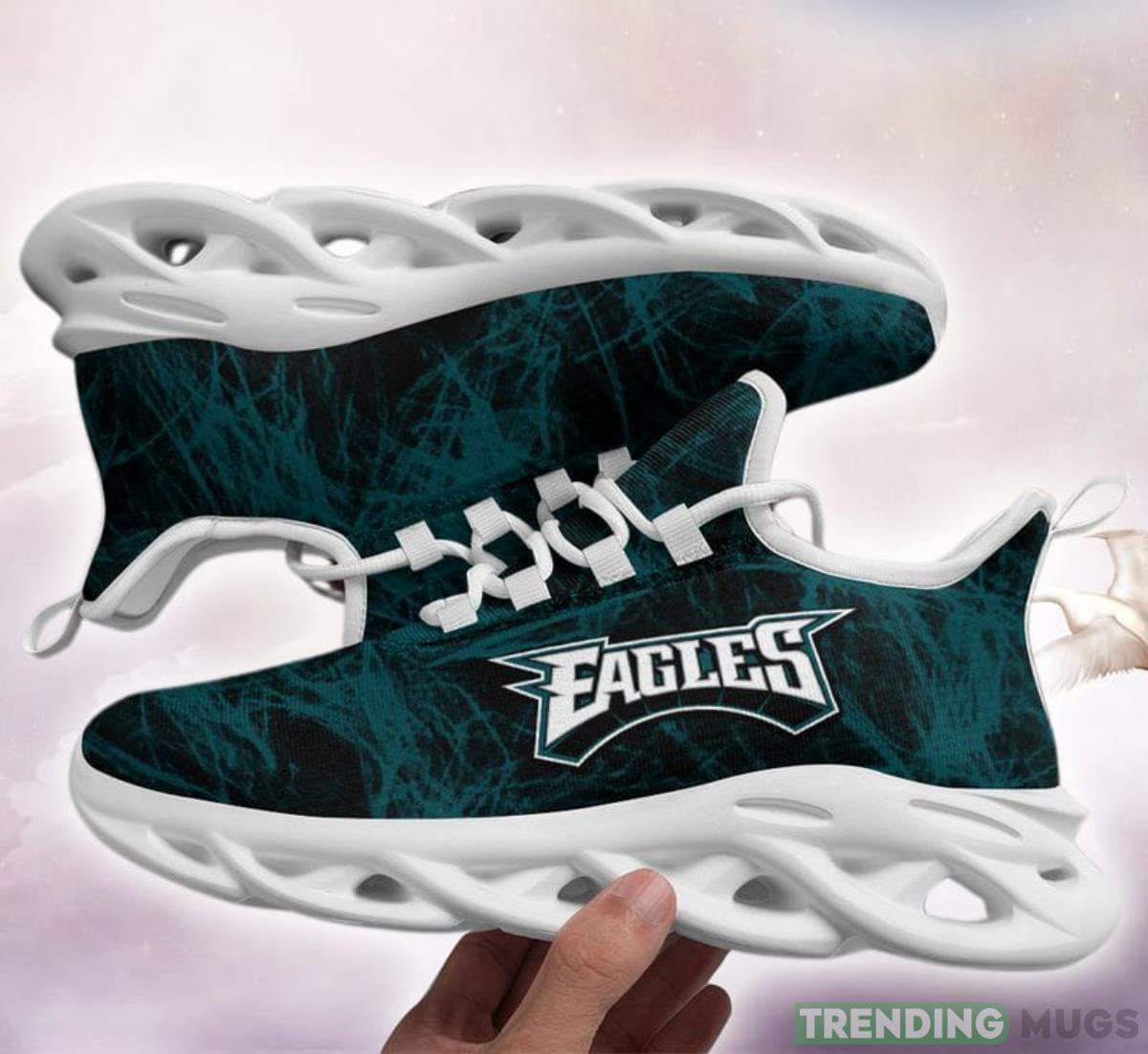 Philadelphia Eagles Smoke Pattern Print Limited Edition Max Soul Shoes Product Photo 1 Philadelphia Eagles Smoke Pattern Print Limited Edition Max Soul Shoes Product Photo 1
