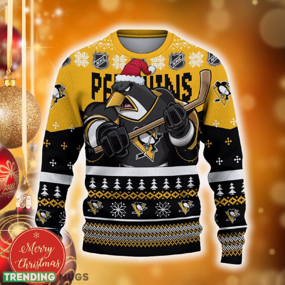 Pittsburgh Penguins Funny Ugly Christmas Sweater Angry For Men And Women Custom Name Gift Fans - Pittsburgh Penguins Ugly Christmas Sweater_2 Pittsburgh Penguins Funny Ugly Christmas Sweater Angry For Men And Women Custom Name Gift Fans - Pittsburgh Penguins Ugly Christmas Sweater_2