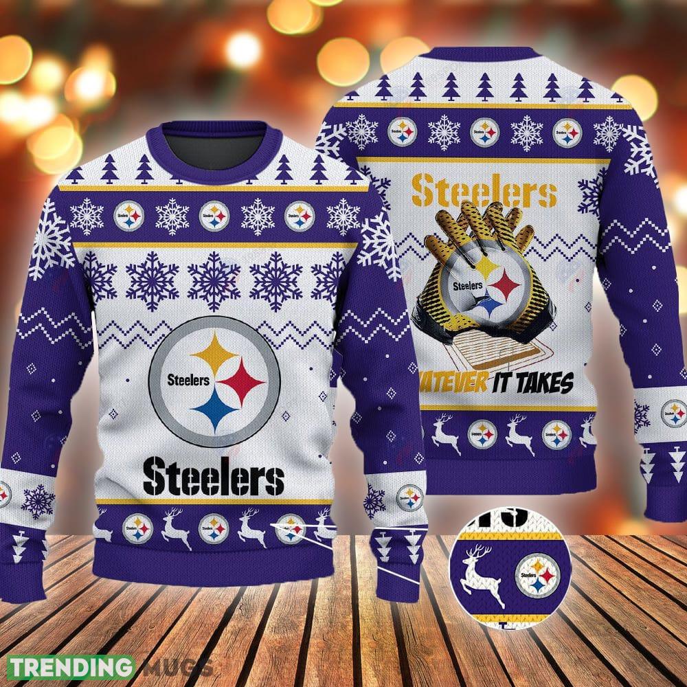Pittsburgh Steelers Football Gloves Pattern Ugly Purple 3D Sweater Gift Christmas - Pittsburgh Steelers Football Gloves Pattern Ugly Purple 3D Sweater Gift Christmas Pittsburgh Steelers Football Gloves Pattern Ugly Purple 3D Sweater Gift Christmas - Pittsburgh Steelers Football Gloves Pattern Ugly Purple 3D Sweater Gift Christmas