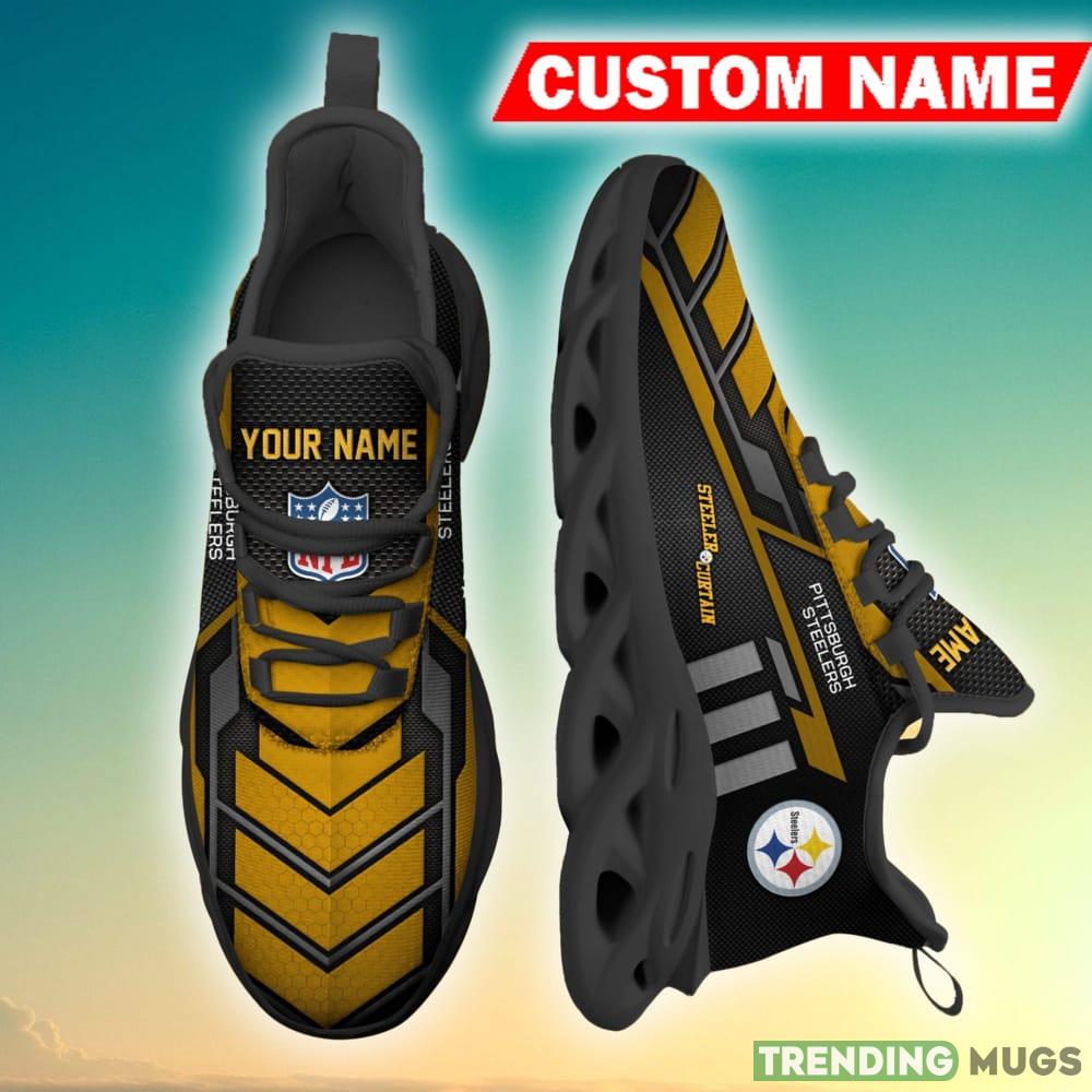 Pittsburgh Steelers NFL Influence Personalized Chunky Shoes Fans Gift Max Soul Sneakers New For Men And Women Max Soul Pittsburgh Steelers NFL Influence Personalized Chunky Shoes Fans Gift Max Soul Sneakers New For Men And Women Max Soul