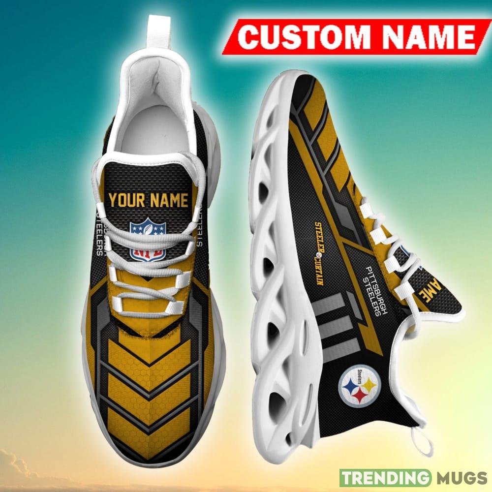 Pittsburgh Steelers NFL Influence Personalized Chunky Shoes Fans Gift Max Soul Sneakers New For Men And Women Max Soul Pittsburgh Steelers NFL Influence Personalized Chunky Shoes Fans Gift Max Soul Sneakers New For Men And Women Max Soul