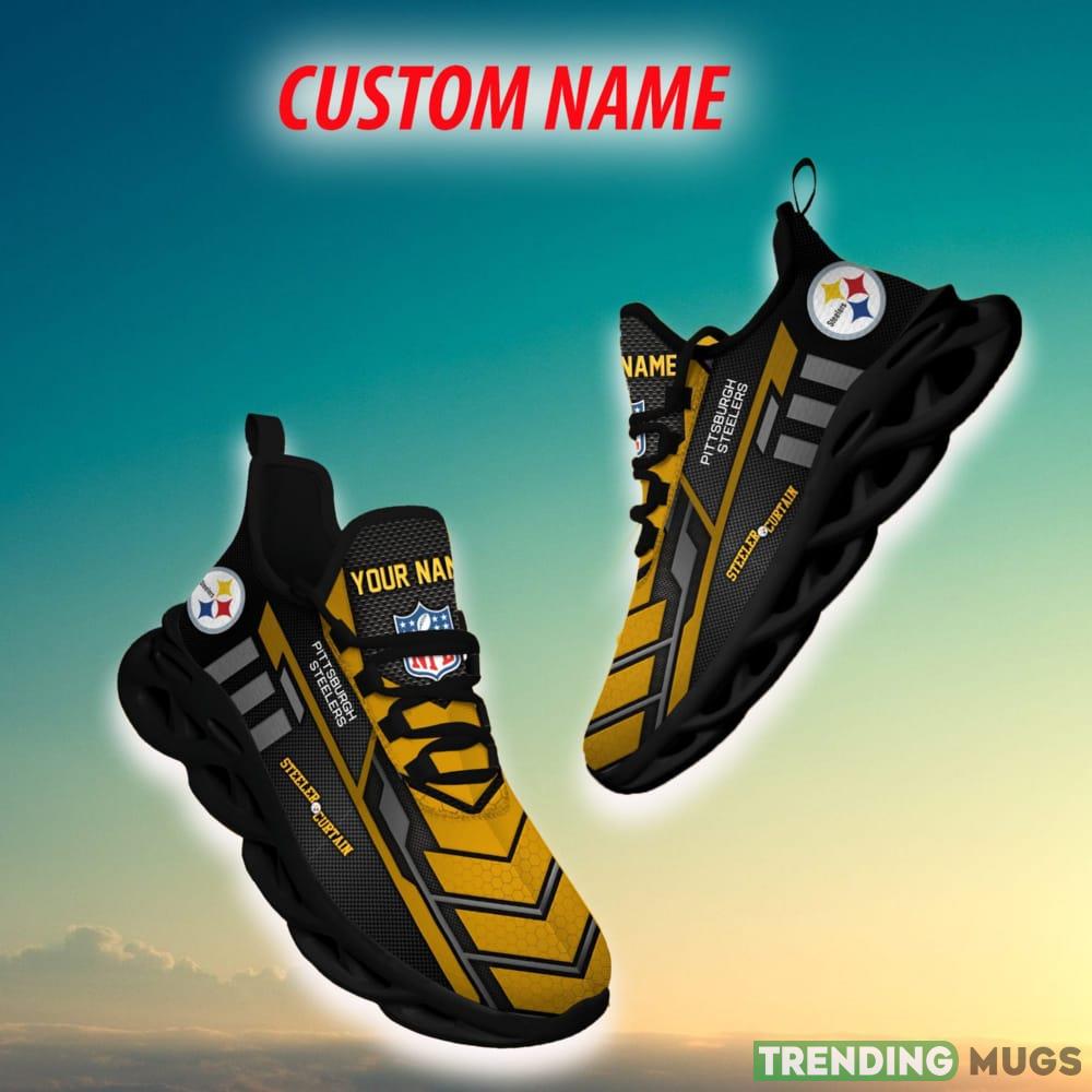 Pittsburgh Steelers NFL Influence Personalized Chunky Shoes Fans Gift Max Soul Sneakers New For Men And Women Max Soul Pittsburgh Steelers NFL Influence Personalized Chunky Shoes Fans Gift Max Soul Sneakers New For Men And Women Max Soul