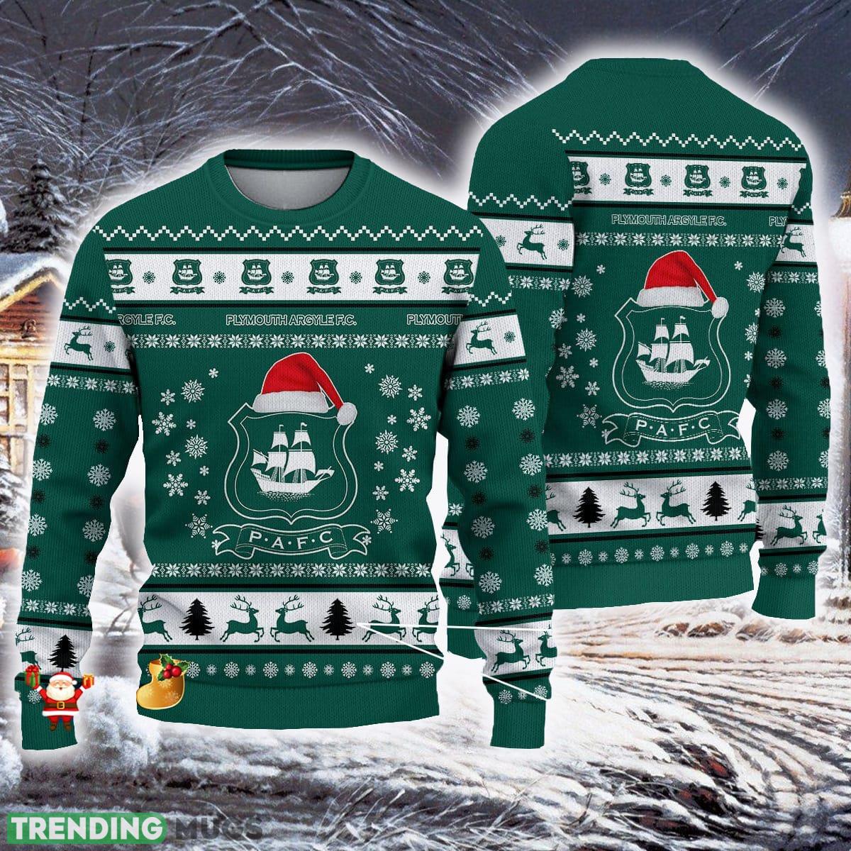 Plymouth Argyle F.C Efl Ugly Christmas 3D Sweater For Fans Gift Snow Flowers Christmas Tree Unisex - Plymouth Argyle F.C Efl Ugly Christmas 3D Sweater For Fans Gift Plymouth Argyle F.C Efl Ugly Christmas 3D Sweater For Fans Gift Snow Flowers Christmas Tree Unisex - Plymouth Argyle F.C Efl Ugly Christmas 3D Sweater For Fans Gift
