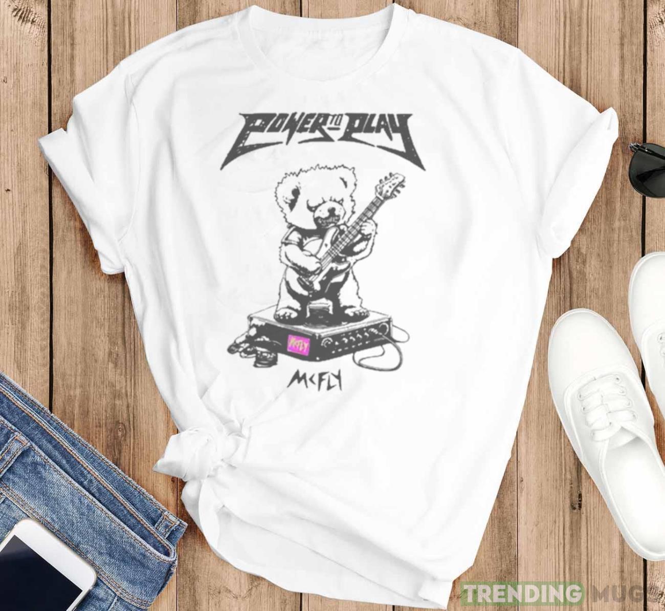 Power To Play Bear T Shirt Light Shirt Power To Play Bear T Shirt Light Shirt