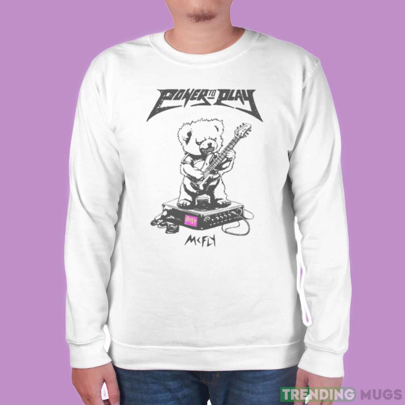 Power To Play Bear T Shirt Light Shirt Power To Play Bear T Shirt Light Shirt