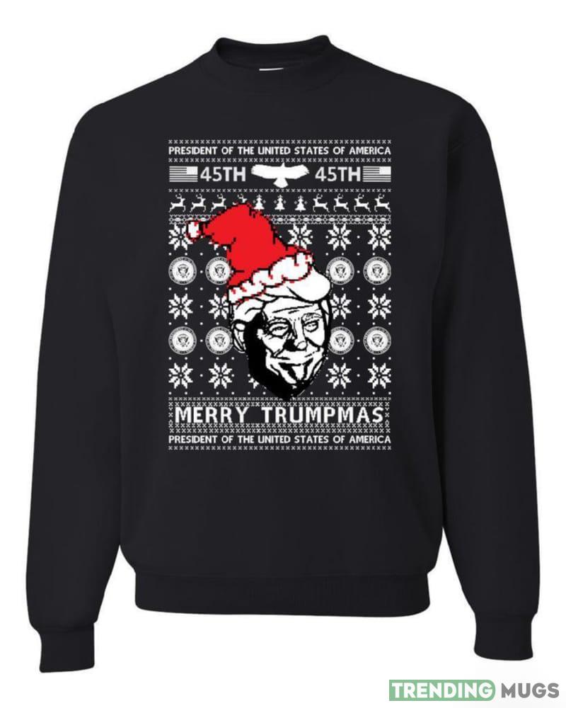 President of The USA 45th Merry Trumpmas Christmas Sweatshirt For Men And Women Gift Ugly Christmas Dark Shirt President of The USA 45th Merry Trumpmas Christmas Sweatshirt For Men And Women Gift Ugly Christmas Dark Shirt