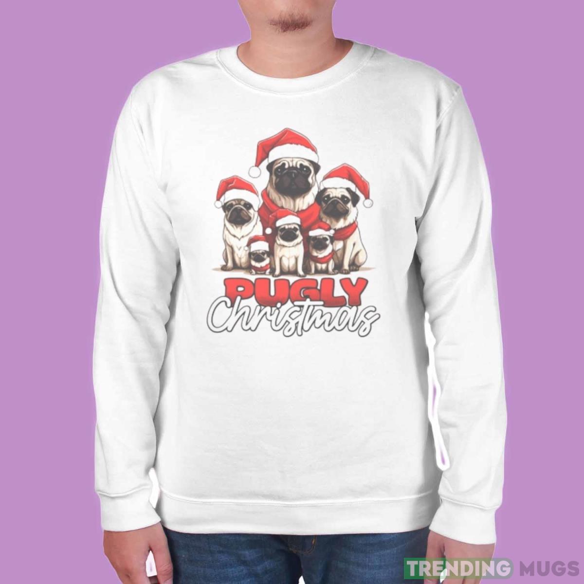 Pulldog family pugly Christmas shirt Light Shirt Pulldog family pugly Christmas shirt Light Shirt