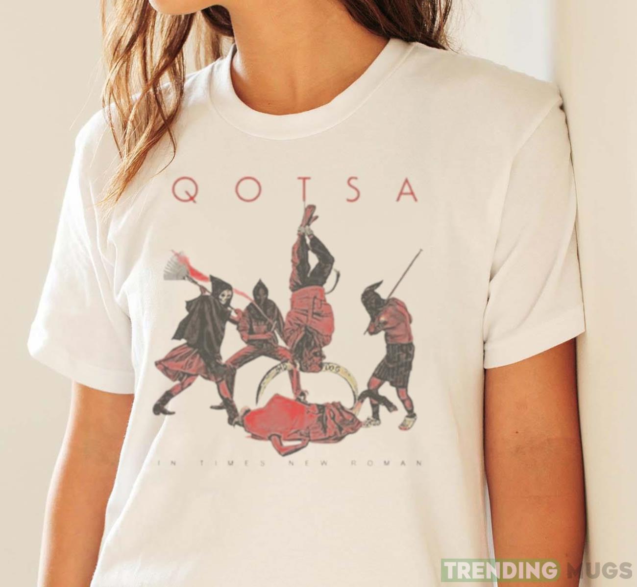 Qotsa in times new roman sand shirt Light Shirt Qotsa in times new roman sand shirt Light Shirt