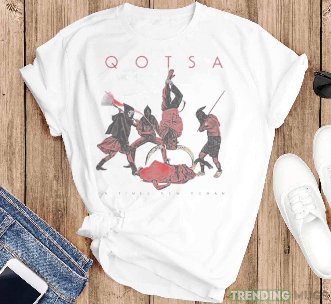 Qotsa in times new roman sand shirt Light Shirt Qotsa in times new roman sand shirt Light Shirt
