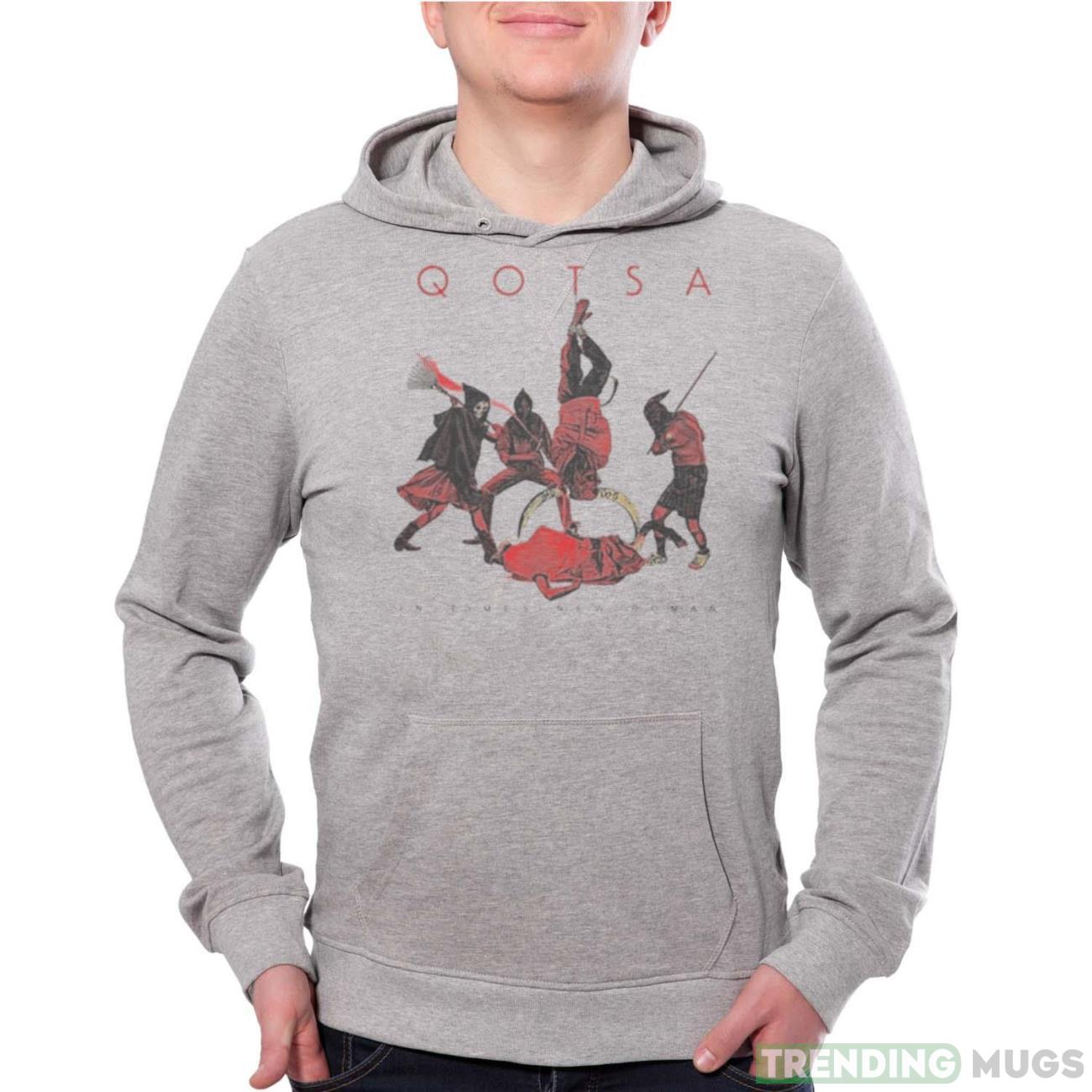 Qotsa in times new roman sand shirt Product Photo 1 Qotsa in times new roman sand shirt Product Photo 1