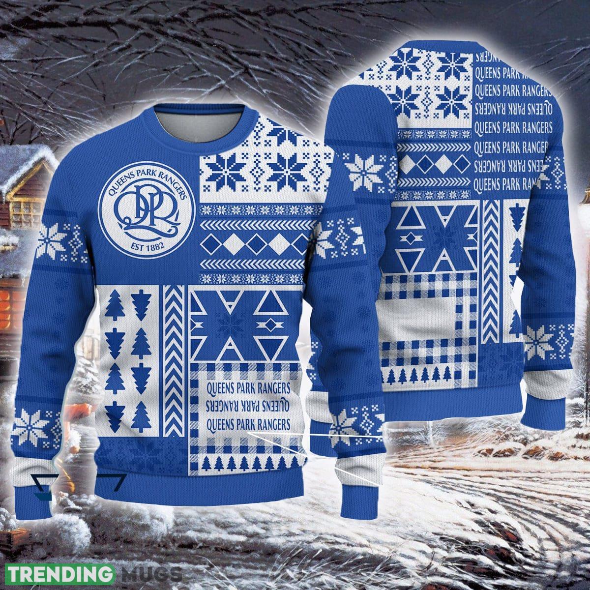 Queens Park Rangers Latest Efl Logo Team Ugly Christmas Sweater For Fans Gift Unisex Sweatshirt - Queens Park Rangers Paradise Efl Ugly Christmas Sweater For Fans Gift Queens Park Rangers Latest Efl Logo Team Ugly Christmas Sweater For Fans Gift Unisex Sweatshirt - Queens Park Rangers Paradise Efl Ugly Christmas Sweater For Fans Gift