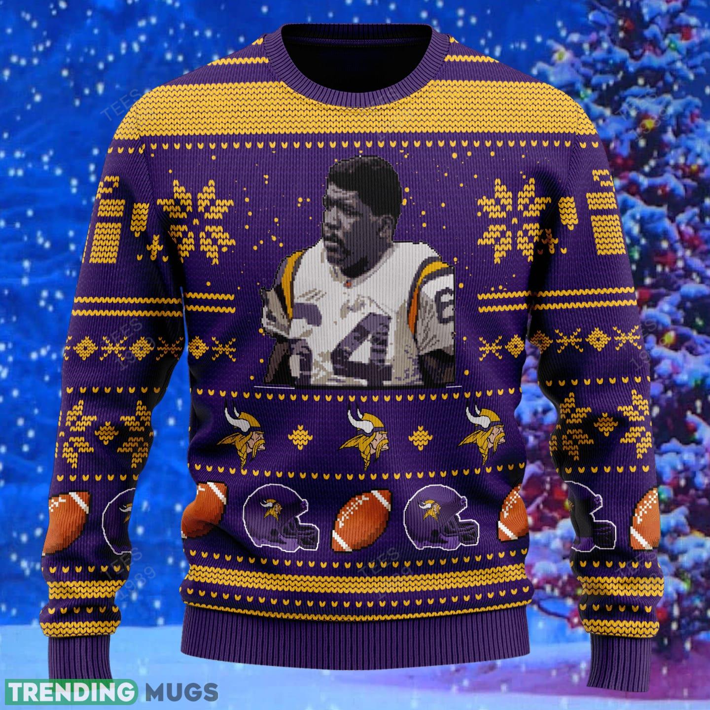 Randall McDanie minnesota vikings NFL Knitted Xmas Sweater Gift Men And Women 3D Sweater Randall McDanie minnesota vikings NFL Knitted Xmas Sweater Gift Men And Women 3D Sweater