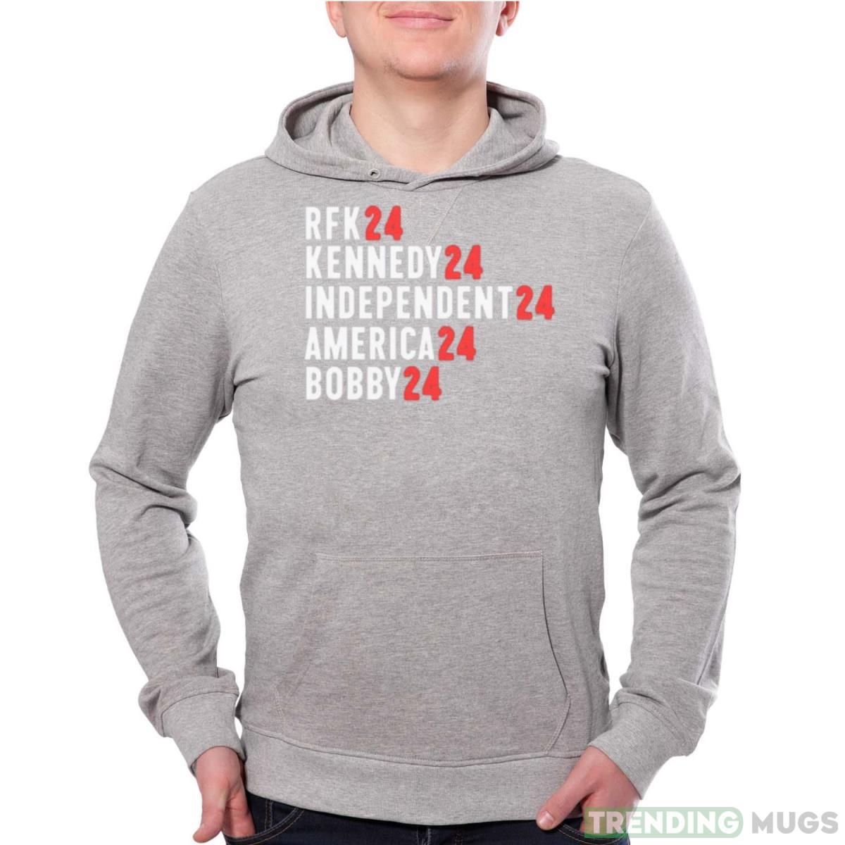 Rfk 24 kennedy 24 independent 24 America 24 bobby 24 shirt - Grey Unisex Hoodie Rfk 24 kennedy 24 independent 24 America 24 bobby 24 shirt - Grey Unisex Hoodie