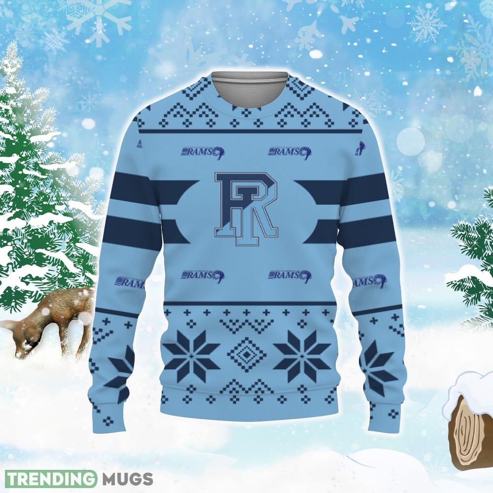 Rhode Island Rams Custom New Uniforms For Fan Gear Ugly Christmas 3D Sweater 3D Sweater Rhode Island Rams Custom New Uniforms For Fan Gear Ugly Christmas 3D Sweater 3D Sweater