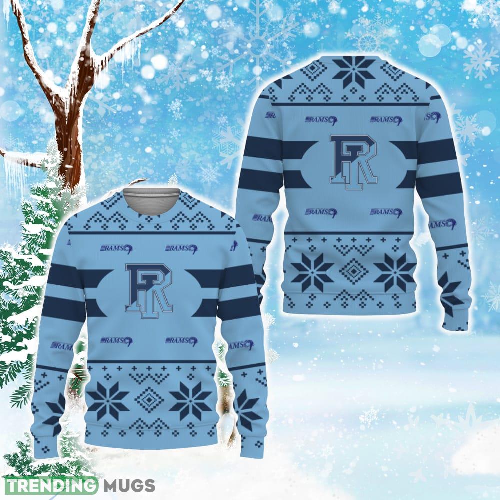 Rhode Island Rams Custom New Uniforms For Fan Gear Ugly Christmas 3D Sweater - Rhode Island Rams Custom New Uniforms For Fan Gear Ugly Christmas Sweater Photo 1 Rhode Island Rams Custom New Uniforms For Fan Gear Ugly Christmas 3D Sweater - Rhode Island Rams Custom New Uniforms For Fan Gear Ugly Christmas Sweater Photo 1