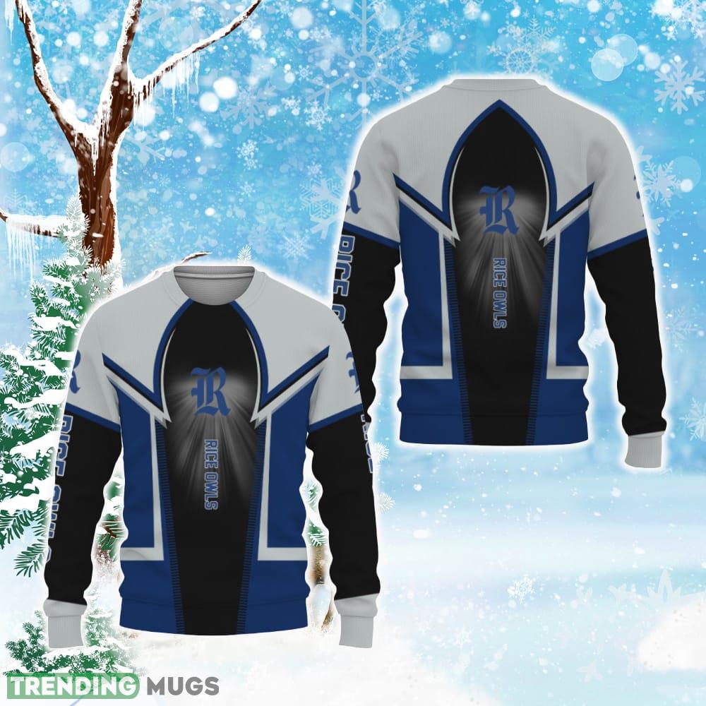 Rice Owls Football American Knitted Xmas Sweater All Over Print - Rice Owls Football American Ugly Christmas Sweater Photo 1 Rice Owls Football American Knitted Xmas Sweater All Over Print - Rice Owls Football American Ugly Christmas Sweater Photo 1