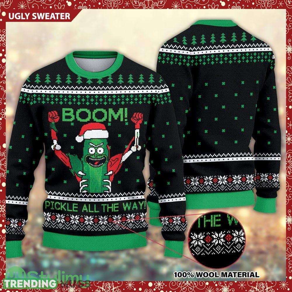 Rick and Morty Pickle Rick Christmas Hibernation Ugly AOP Sweater For Thanksgiving - Rick and Morty Pickle Rick Christmas Hibernation Ugly AOP Sweater For Thanksgiving Rick and Morty Pickle Rick Christmas Hibernation Ugly AOP Sweater For Thanksgiving - Rick and Morty Pickle Rick Christmas Hibernation Ugly AOP Sweater For Thanksgiving