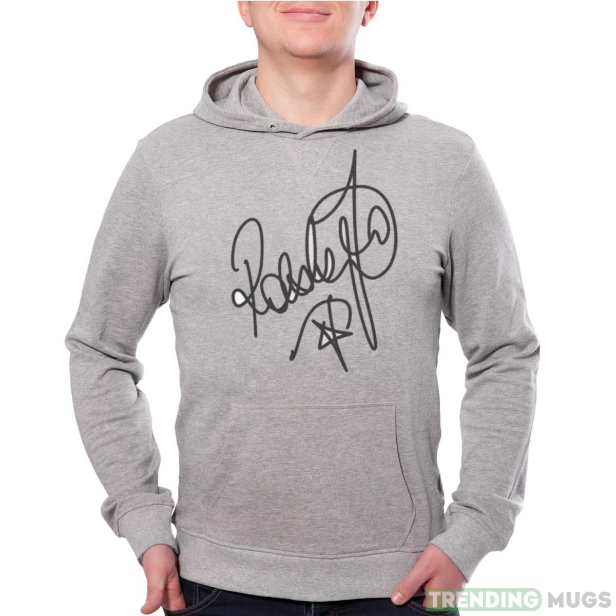 Robbie Williams Signature Nz shirt - Grey Unisex Hoodie Robbie Williams Signature Nz shirt - Grey Unisex Hoodie
