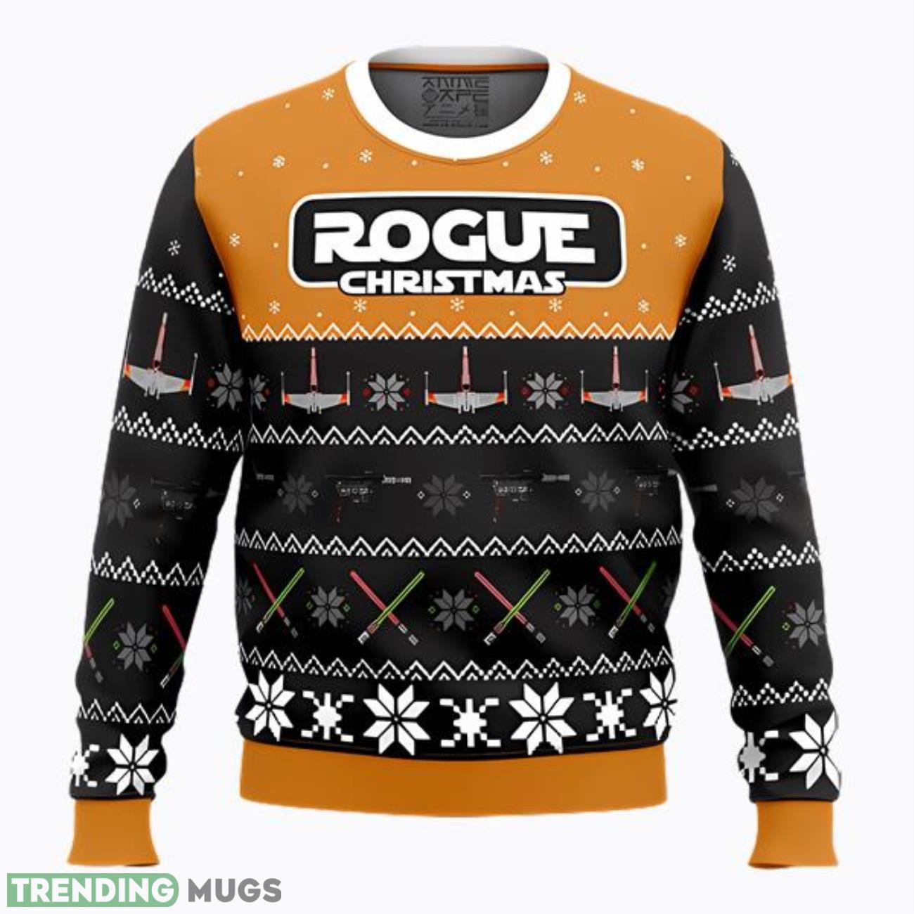 Rogue Christmas Star Wars Ugly Christmas Sweater Product Photo 1 Rogue Christmas Star Wars Ugly Christmas Sweater Product Photo 1