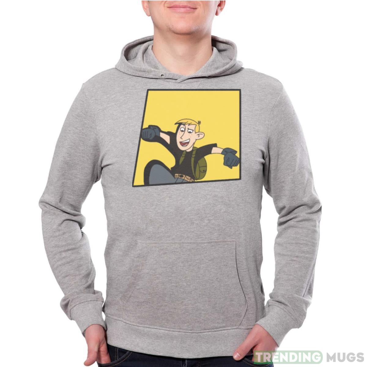 Ron Stoppable Comic Kim Possible shirt - Grey Unisex Hoodie Ron Stoppable Comic Kim Possible shirt - Grey Unisex Hoodie