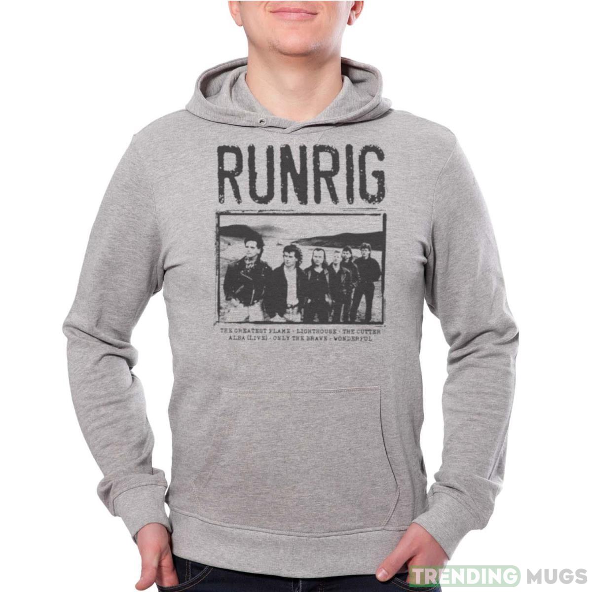 Runrig The Old Boys shirt - Grey Unisex Hoodie Runrig The Old Boys shirt - Grey Unisex Hoodie