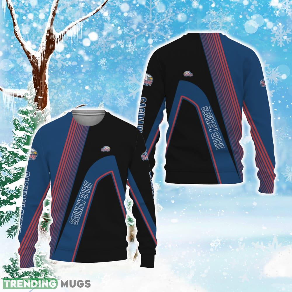 Saginaw Spirit American Champion Team Ugly Christmas Sweater - Saginaw Spirit American Champion Team Ugly Christmas Sweater Photo 1 Saginaw Spirit American Champion Team Ugly Christmas Sweater - Saginaw Spirit American Champion Team Ugly Christmas Sweater Photo 1