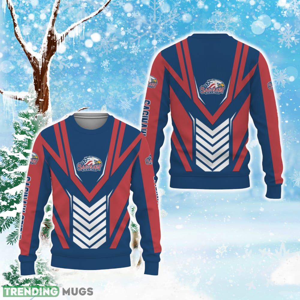 Saginaw Spirit American Sports Team Knitted Christmas Sweater - Saginaw Spirit American Sports Team Ugly Christmas Sweater Photo 1 Saginaw Spirit American Sports Team Knitted Christmas Sweater - Saginaw Spirit American Sports Team Ugly Christmas Sweater Photo 1
