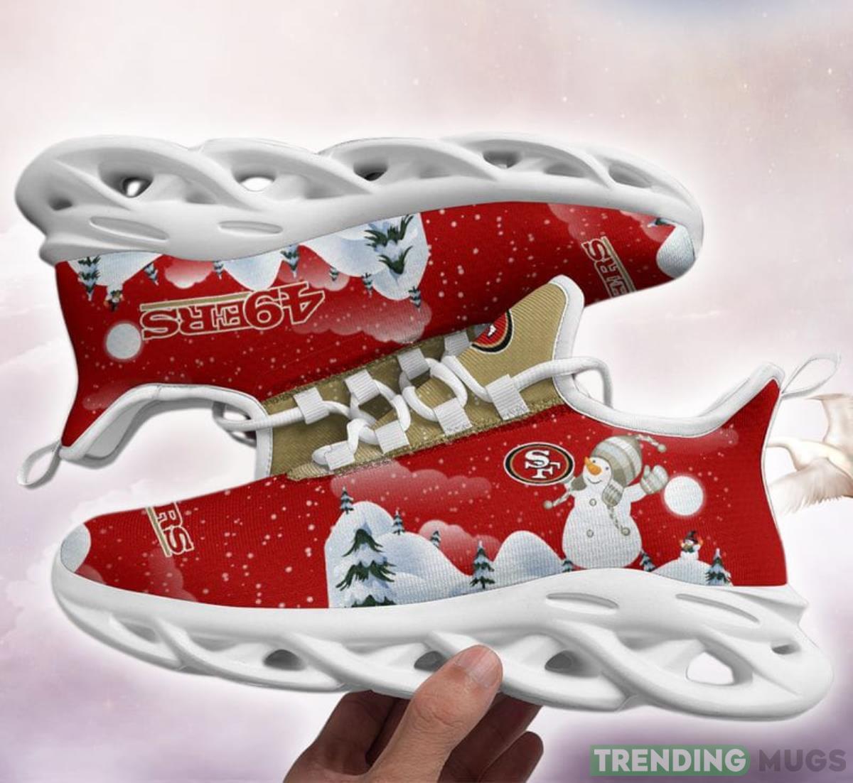 San Francisco 49ers Christmas Limited Edition Max Soul Shoes Product Photo 1 San Francisco 49ers Christmas Limited Edition Max Soul Shoes Product Photo 1