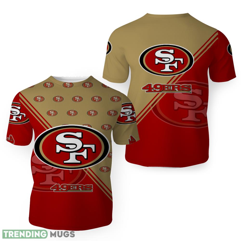 San Francisco 49ers Cross Style 3D T Shirt For Men And Women - San Francisco 49ers Cross Style 3D T Shirt For Men And Women San Francisco 49ers Cross Style 3D T Shirt For Men And Women - San Francisco 49ers Cross Style 3D T Shirt For Men And Women
