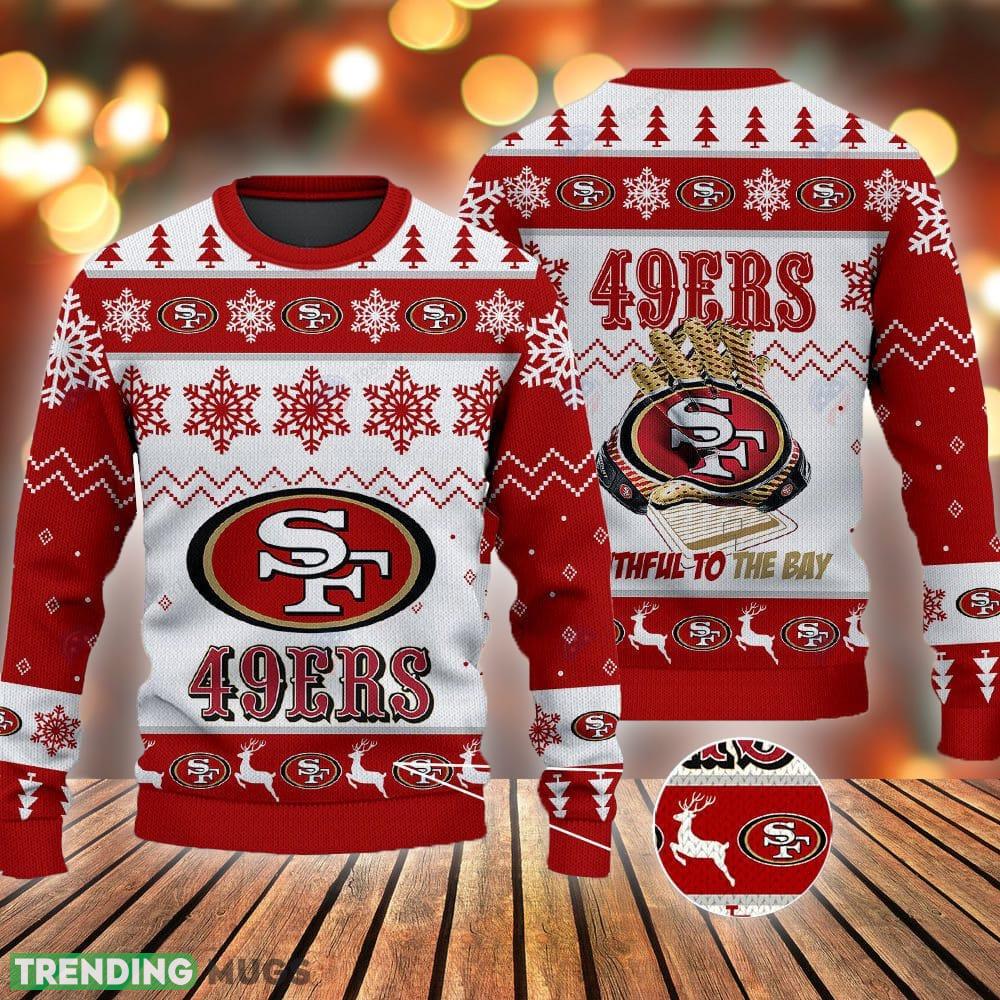 San Francisco 49ers Football Gloves Pattern Ugly Red Sweater AOP Gift Christmas - San Francisco 49ers Football Gloves Pattern Ugly Red Sweater AOP Gift Christmas San Francisco 49ers Football Gloves Pattern Ugly Red Sweater AOP Gift Christmas - San Francisco 49ers Football Gloves Pattern Ugly Red Sweater AOP Gift Christmas
