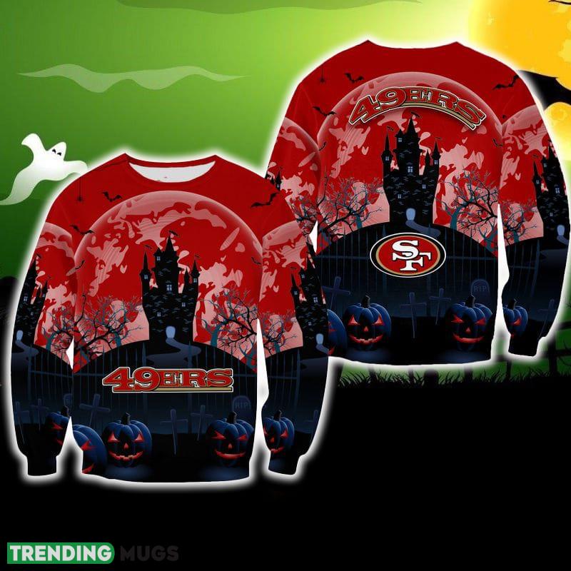 San Francisco 49ers Halloween Background Edition Unisex Neckline Ugly Sweater For Men And Women Gift Christmas - San Francisco 49ers Halloween Background Edition Unisex Neckline Ugly Sweater For Men And Women Gift Christmas San Francisco 49ers Halloween Background Edition Unisex Neckline Ugly Sweater For Men And Women Gift Christmas - San Francisco 49ers Halloween Background Edition Unisex Neckline Ugly Sweater For Men And Women Gift Christmas