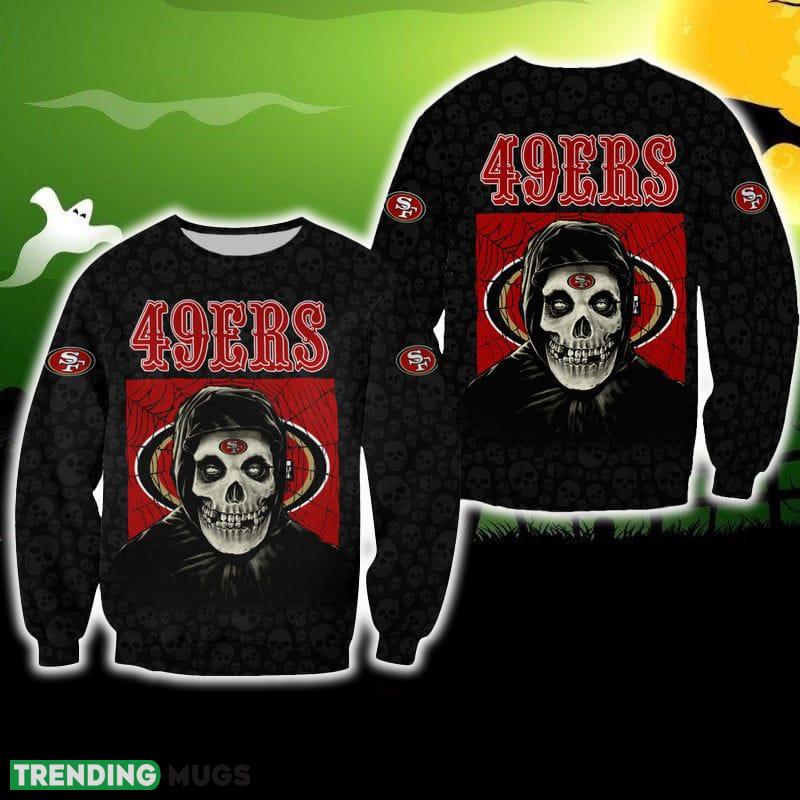 San Francisco 49ers Halloween Misfit Edition Unisex Fashionable Ugly Sweater For Men And Women Gift Christmas - San Francisco 49ers Halloween Misfit Edition Unisex Fashionable Ugly Sweater For Men And Women Gift Christmas San Francisco 49ers Halloween Misfit Edition Unisex Fashionable Ugly Sweater For Men And Women Gift Christmas - San Francisco 49ers Halloween Misfit Edition Unisex Fashionable Ugly Sweater For Men And Women Gift Christmas