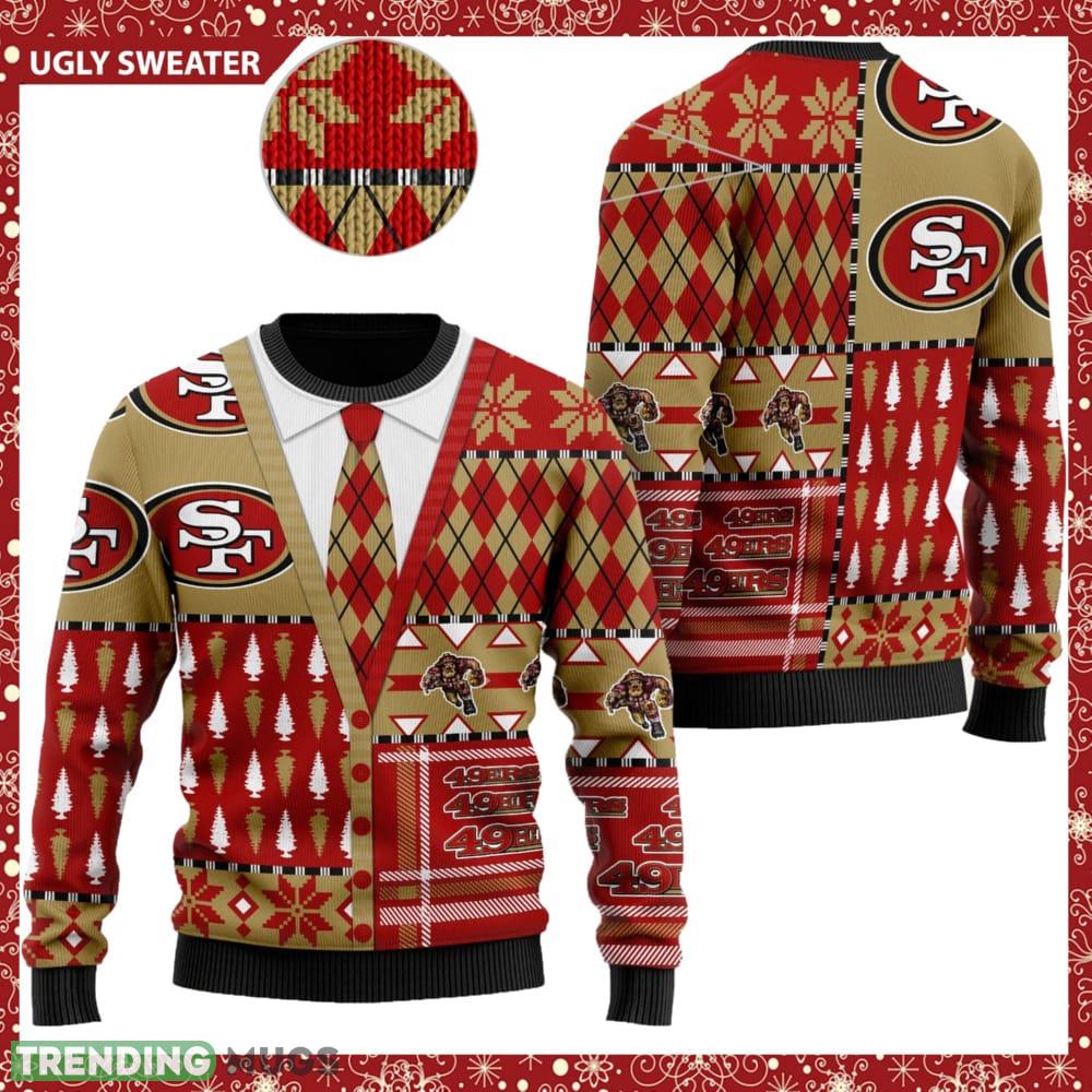 San Francisco 49ers NFL American Football Team Cardigan Style Ugly Christmas Sweater - San Francisco 49ers NFL American Football Team Cardigan Style Ugly Christmas Sweater San Francisco 49ers NFL American Football Team Cardigan Style Ugly Christmas Sweater - San Francisco 49ers NFL American Football Team Cardigan Style Ugly Christmas Sweater