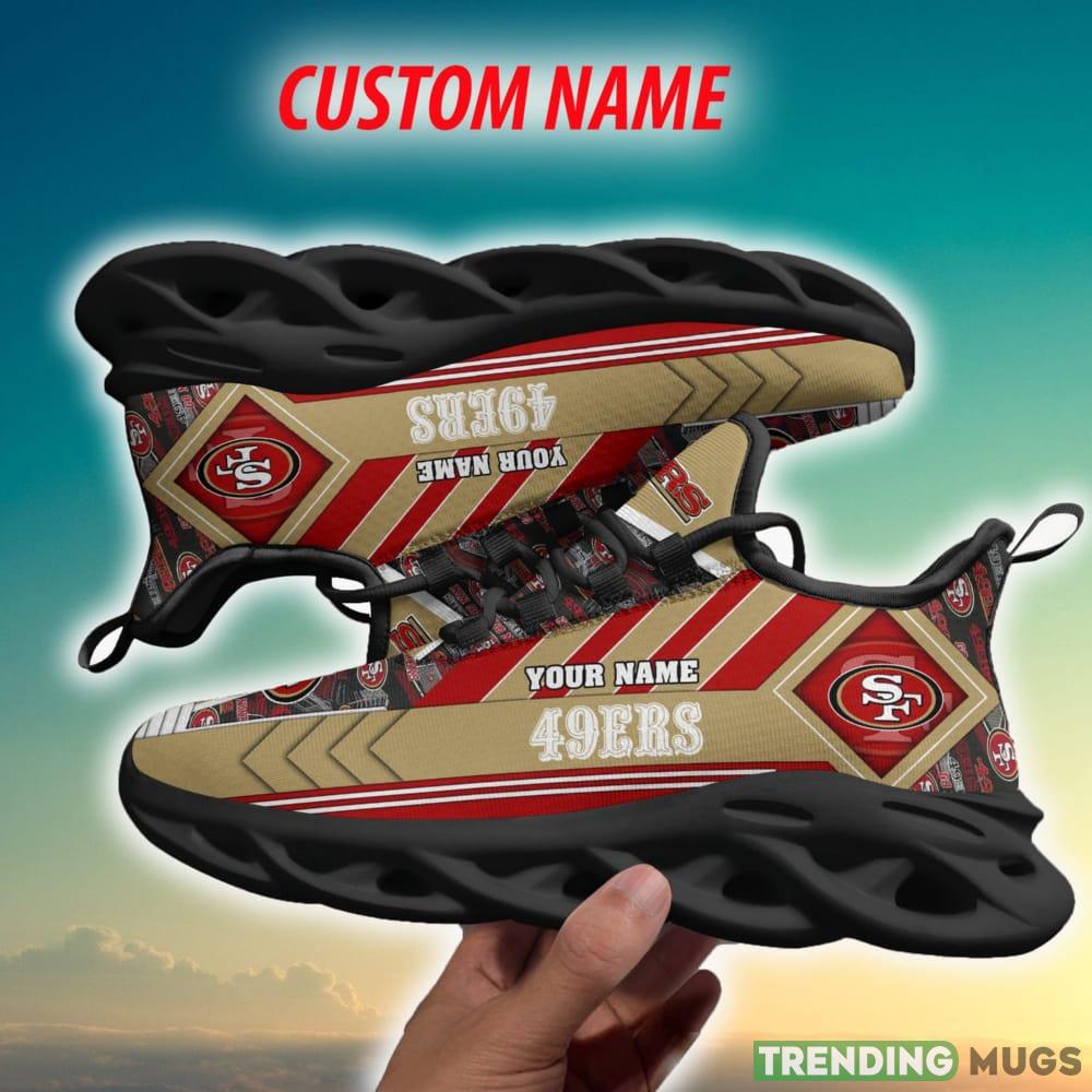 San Francisco 49ers NFL Creative Personalized Chunky Shoes Fans Gift Max Soul Sneakers New For Men And Women Max Soul San Francisco 49ers NFL Creative Personalized Chunky Shoes Fans Gift Max Soul Sneakers New For Men And Women Max Soul