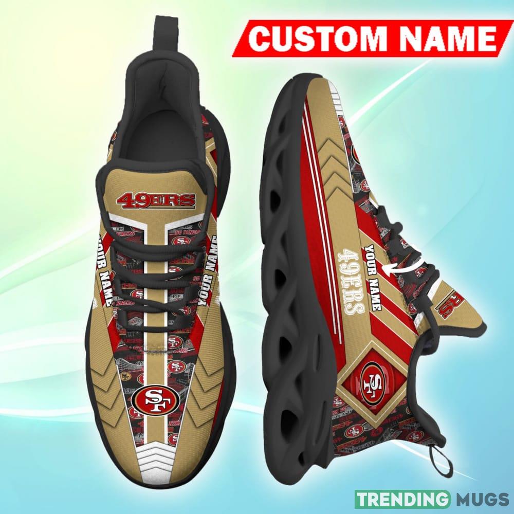 San Francisco 49ers NFL Creative Personalized Chunky Shoes Fans Gift Max Soul Sneakers New For Men And Women Max Soul San Francisco 49ers NFL Creative Personalized Chunky Shoes Fans Gift Max Soul Sneakers New For Men And Women Max Soul