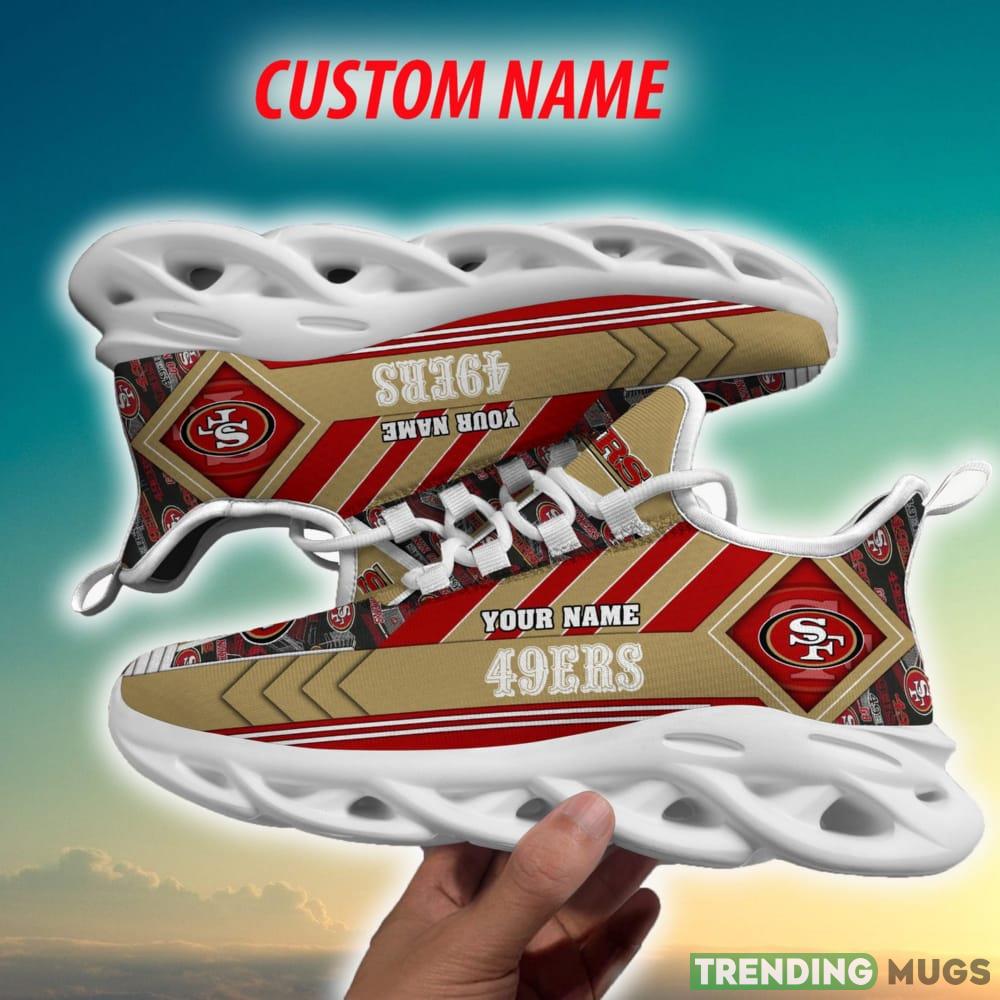 San Francisco 49ers NFL Creative Personalized Chunky Shoes Fans Gift Max Soul Sneakers New For Men And Women Max Soul San Francisco 49ers NFL Creative Personalized Chunky Shoes Fans Gift Max Soul Sneakers New For Men And Women Max Soul