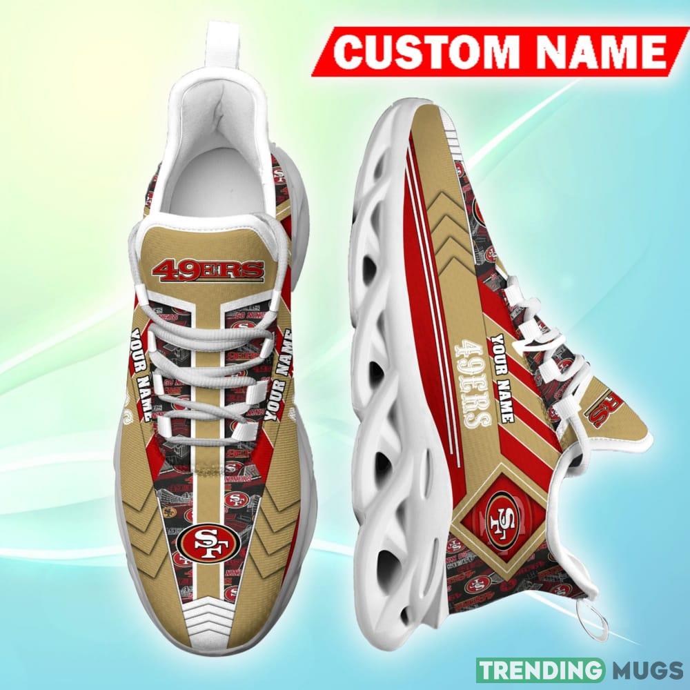 San Francisco 49ers NFL Creative Personalized Chunky Shoes Fans Gift Max Soul Sneakers New For Men And Women Max Soul San Francisco 49ers NFL Creative Personalized Chunky Shoes Fans Gift Max Soul Sneakers New For Men And Women Max Soul