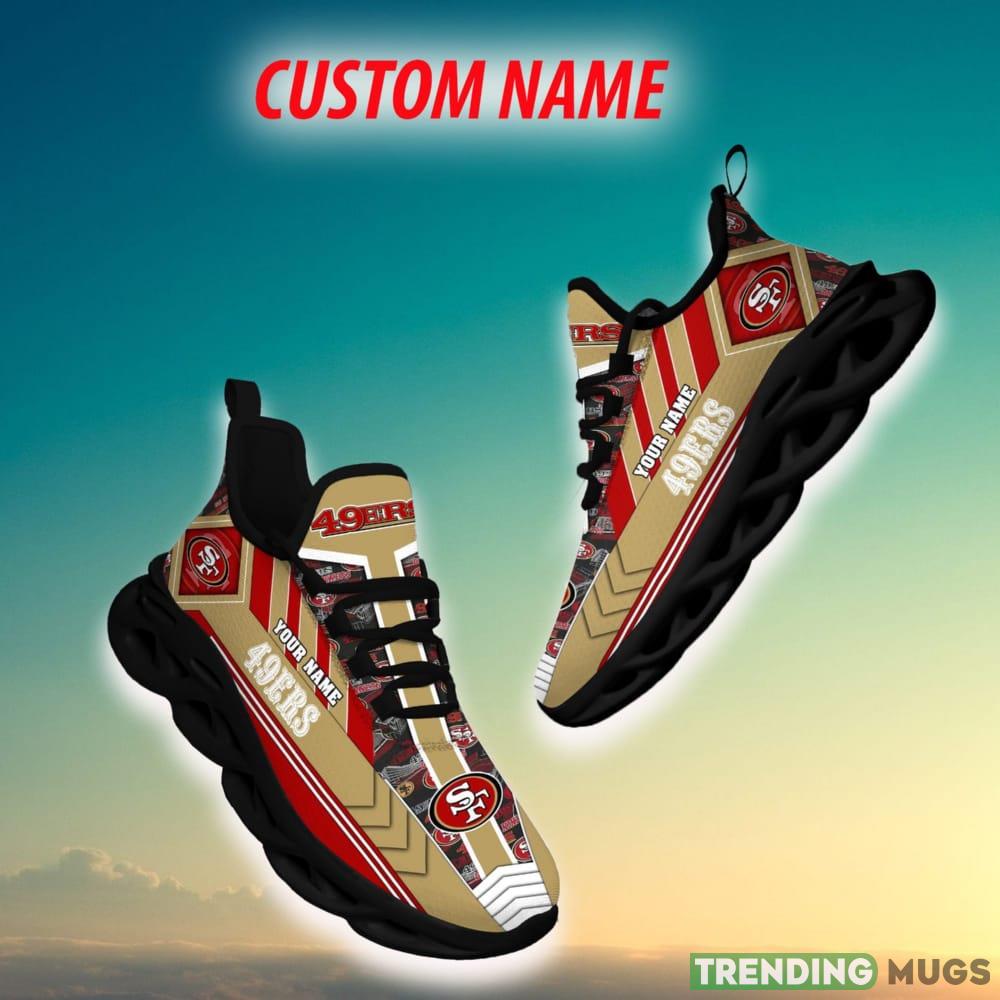 San Francisco 49ers NFL Creative Personalized Chunky Shoes Fans Gift Max Soul Sneakers New For Men And Women - San Francisco 49ers NFL Max Soul Shoes Custom Name Photo 1 San Francisco 49ers NFL Creative Personalized Chunky Shoes Fans Gift Max Soul Sneakers New For Men And Women - San Francisco 49ers NFL Max Soul Shoes Custom Name Photo 1