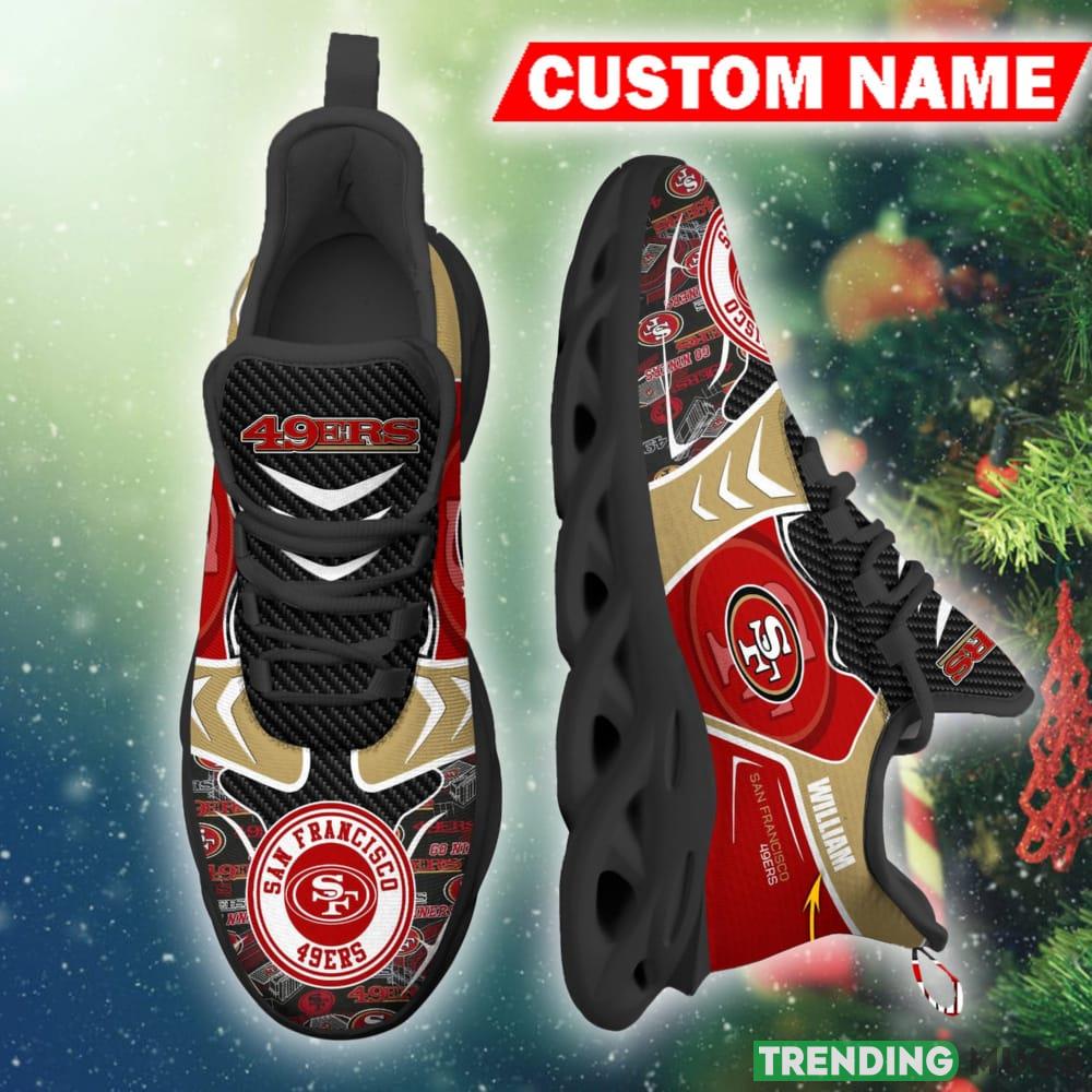 San Francisco 49ers NFL Fashion forward Personalized Chunky Shoes Fans Gift Max Soul Sneakers New For Men And Women Max Soul San Francisco 49ers NFL Fashion forward Personalized Chunky Shoes Fans Gift Max Soul Sneakers New For Men And Women Max Soul