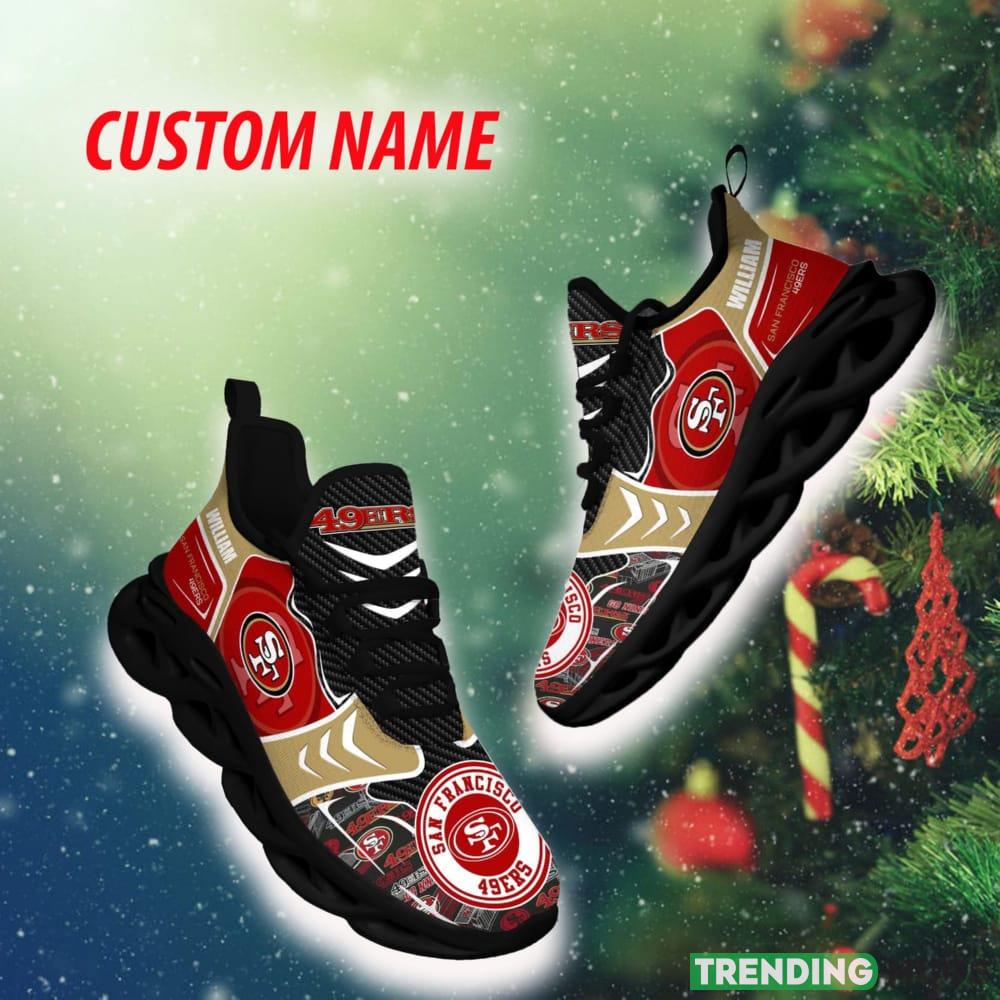 San Francisco 49ers NFL Fashion-forward Personalized Chunky Shoes Fans Gift Max Soul Sneakers New For Men And Women - San Francisco 49ers NFL Max Soul Shoes Custom Name Photo 1 San Francisco 49ers NFL Fashion-forward Personalized Chunky Shoes Fans Gift Max Soul Sneakers New For Men And Women - San Francisco 49ers NFL Max Soul Shoes Custom Name Photo 1