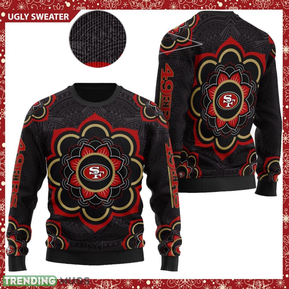 San Francisco 49ers NFL Mandala Logo Knitted Christmas Sweater AOP Holiday - San Francisco 49ers NFL Mandala Logo Knitted Christmas Sweater AOP Holiday San Francisco 49ers NFL Mandala Logo Knitted Christmas Sweater AOP Holiday - San Francisco 49ers NFL Mandala Logo Knitted Christmas Sweater AOP Holiday