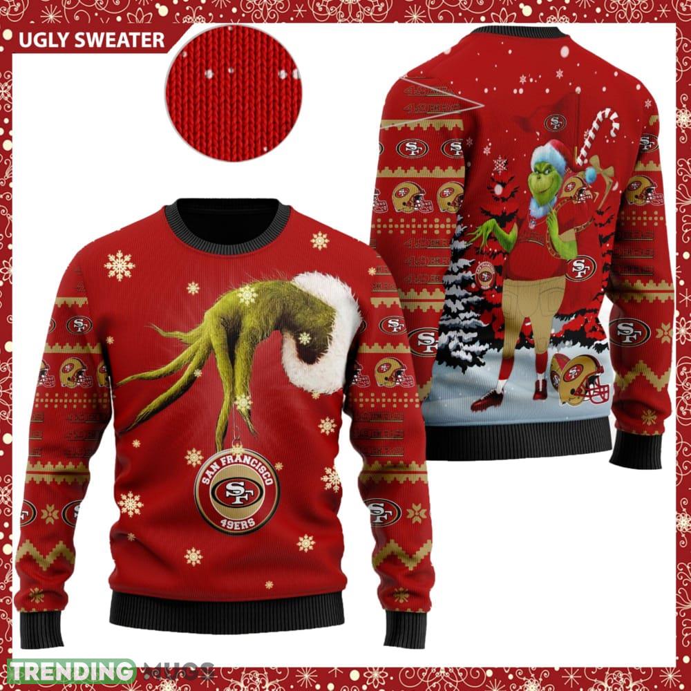 San Francisco 49ers NFL Team Grinch Knitted Christmas Sweater AOP Holiday - San Francisco 49ers NFL Team Grinch Knitted Christmas Sweater AOP Holiday San Francisco 49ers NFL Team Grinch Knitted Christmas Sweater AOP Holiday - San Francisco 49ers NFL Team Grinch Knitted Christmas Sweater AOP Holiday