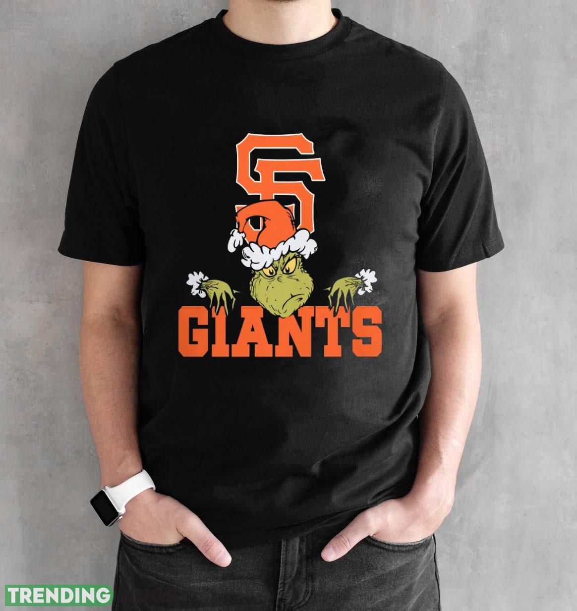 San Francisco Giants Grinch Funny Black T Shirt Sweatshirt For Fans Dark Shirt San Francisco Giants Grinch Funny Black T Shirt Sweatshirt For Fans Dark Shirt