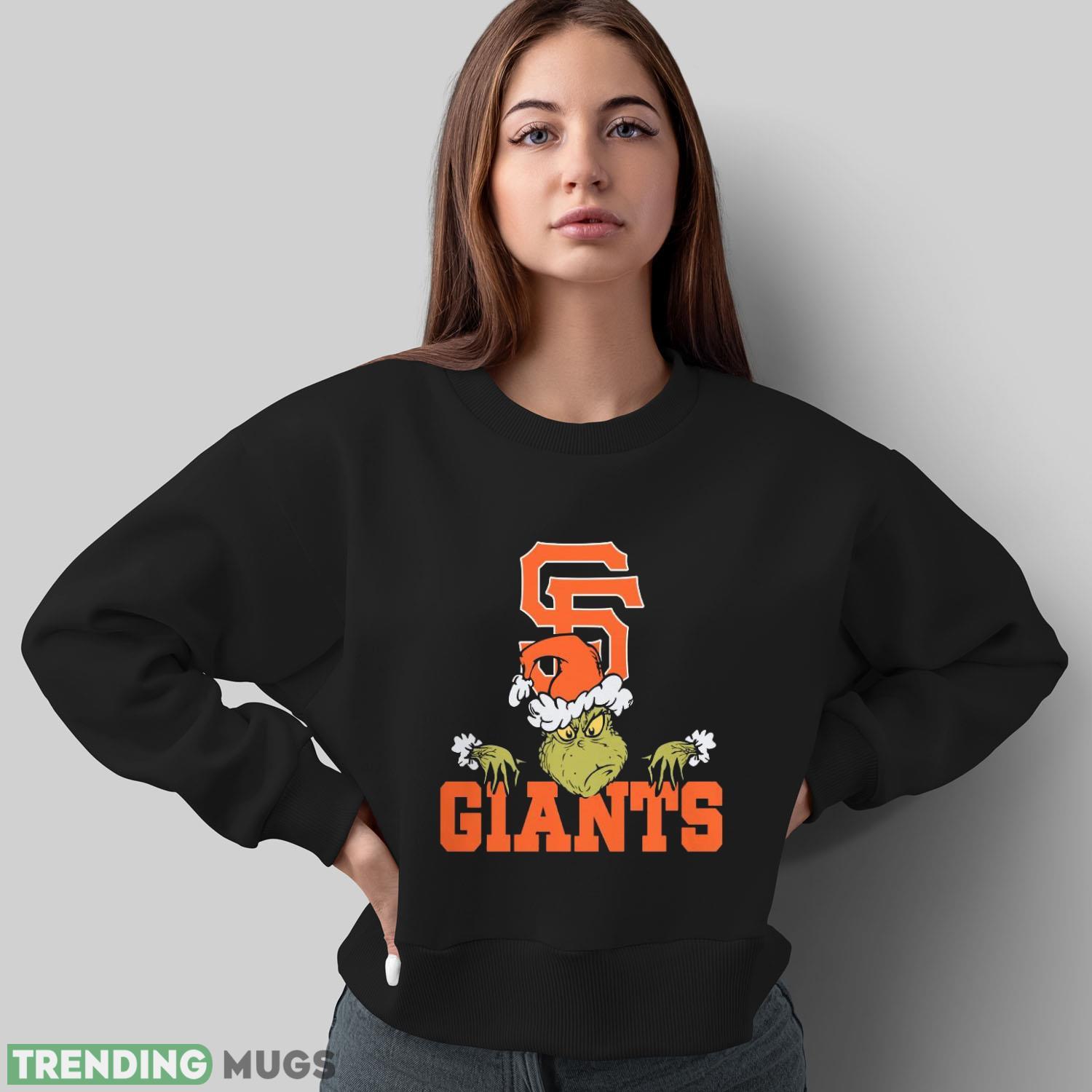 San Francisco Giants Grinch Funny Black T Shirt Sweatshirt For Fans Dark Shirt San Francisco Giants Grinch Funny Black T Shirt Sweatshirt For Fans Dark Shirt