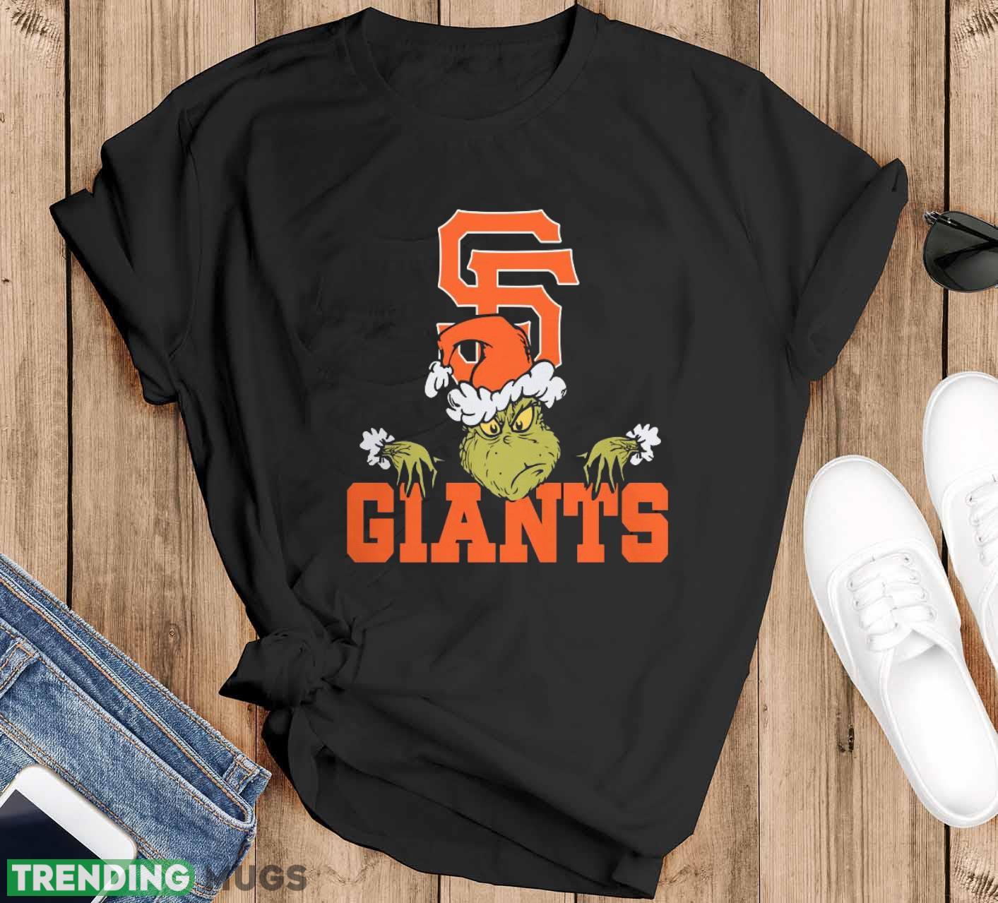 San Francisco Giants Grinch Funny Black T Shirt Sweatshirt For Fans - Black T-Shirt San Francisco Giants Grinch Funny Black T Shirt Sweatshirt For Fans - Black T-Shirt
