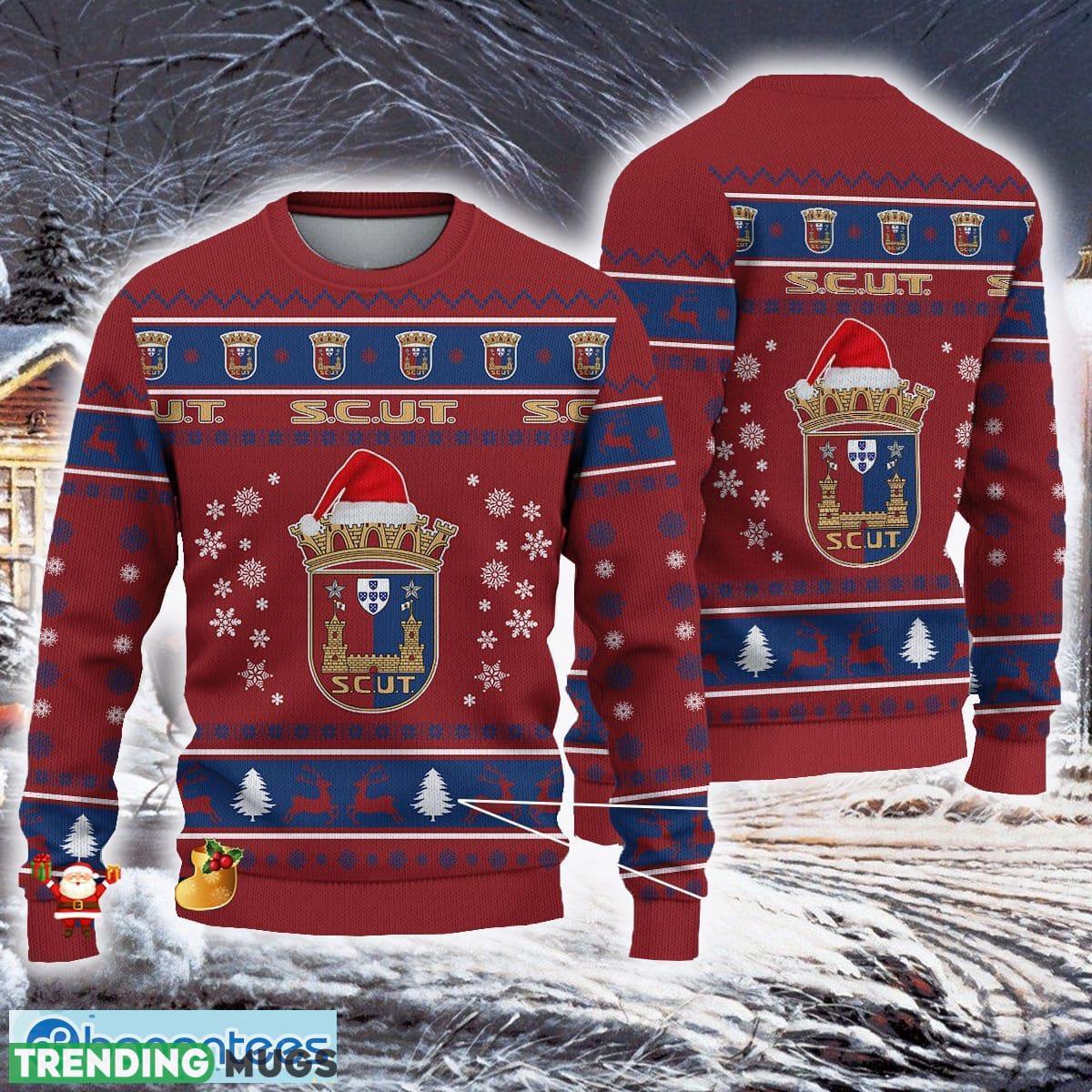 S.C.U. Torreense Liga Portugal 3D Ugly Christmas Sweaters Snow Flowers Christmas Tree For Fans Gift - S.C.U. Torreense Liga Portugal 3D Ugly Christmas Sweaters Snow Flowers Christmas Tree For Fans Gift S.C.U. Torreense Liga Portugal 3D Ugly Christmas Sweaters Snow Flowers Christmas Tree For Fans Gift - S.C.U. Torreense Liga Portugal 3D Ugly Christmas Sweaters Snow Flowers Christmas Tree For Fans Gift