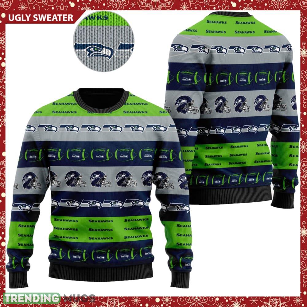 Seattle Seahawks NFL American Football Team Logo Helmet Symbols Ugly Christmas Sweater - Seattle Seahawks NFL American Football Team Logo Helmet Symbols Ugly Christmas Sweater Seattle Seahawks NFL American Football Team Logo Helmet Symbols Ugly Christmas Sweater - Seattle Seahawks NFL American Football Team Logo Helmet Symbols Ugly Christmas Sweater